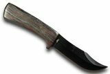 Knife With Tiger Iron Inlays #370848-1
